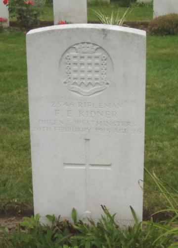 photo of FEK's headstone
